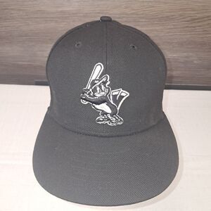 New Era 59Fifty Baltimore Orioles MLB Fitted Hat Cap Size  7 Black